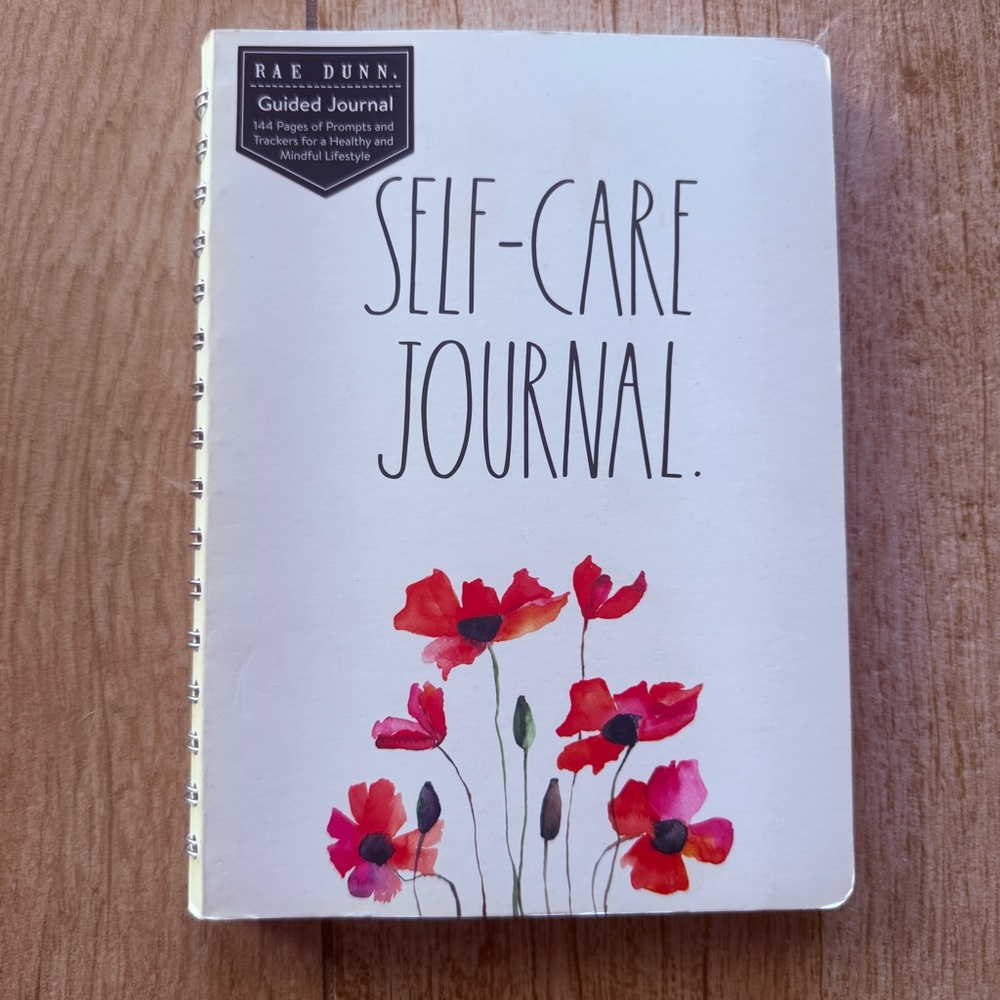 Rae Dunn Guided Journal - White Pages with Green Cover